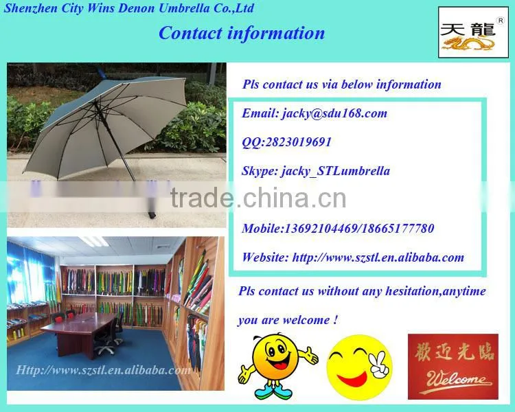 Wholesale classic automatic custom OEM amazon hot sale air vents wooden stick umbrella with wood hook handle