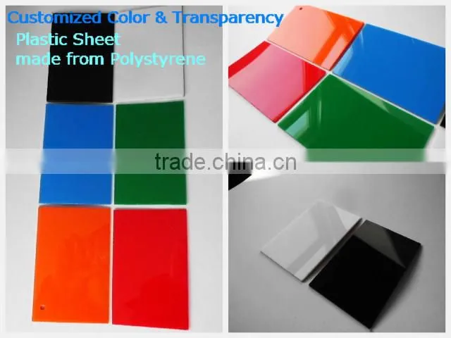 Plastic Board /Clear Polystyrene Sheet Price
