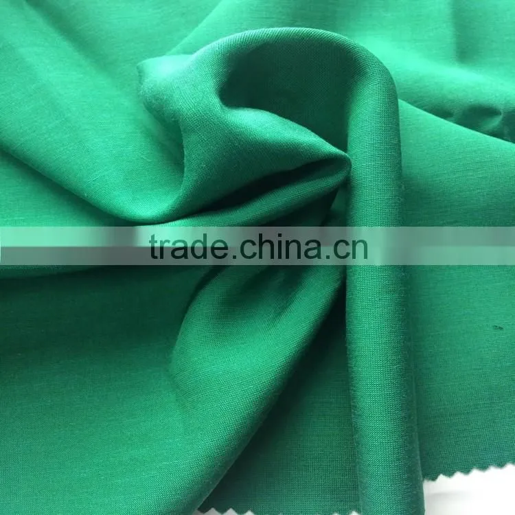 polyester linen fabric linen price for clothing