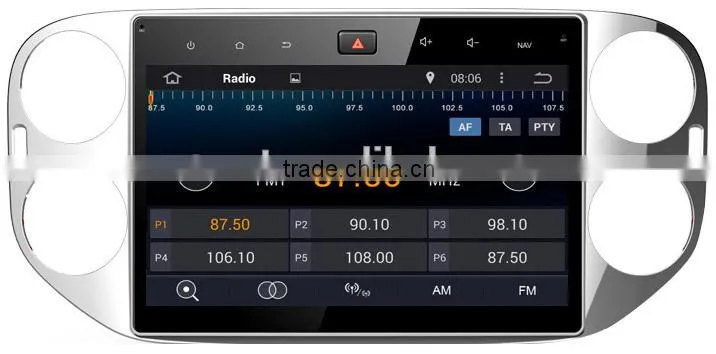 Touchscreen 1027*600 android car dvd player for VW Tiguan