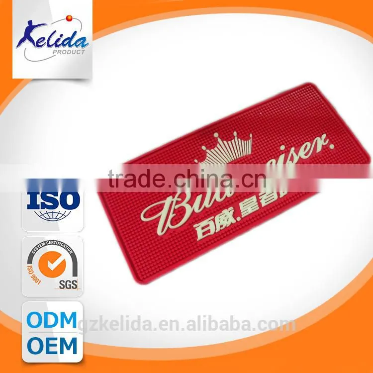 custom rubber bar mat, soft rubber bar mat, pvc bar mat, drink mat