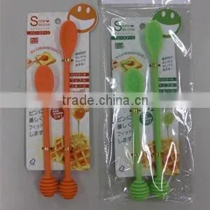 silicon jam honey spoon cocktail steirrer