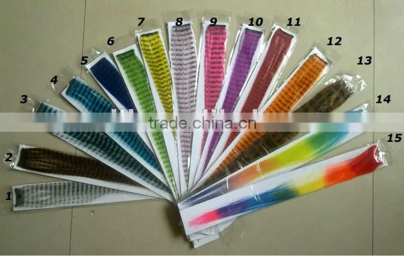 Silky Straight Fade Colored Hair Extensions Synthetic Hair Braids Extensions