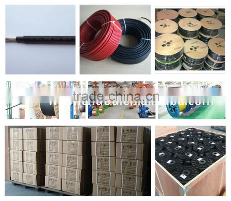 4mm2 solar cable with TUV/UL certificate made in China