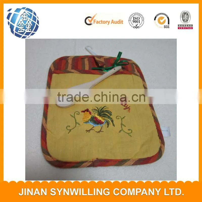 custom printed cooking glove cotton oven mitt and cotton pot holder