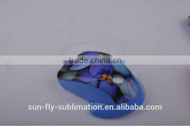 3D sublimation wirelss mouse/ 3D sublimation optical mouse/Customize wireless mouse/
