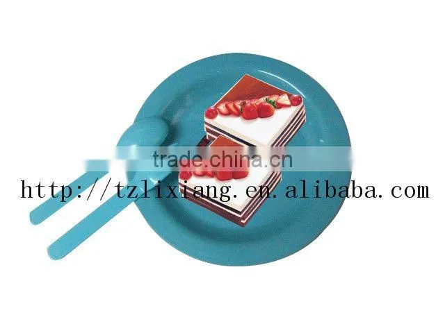 Plastic tray plastic plate plastic dinnerware plastic dishLX880015
