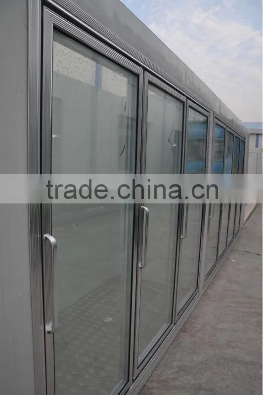 walk in cooler display room