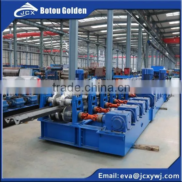 w beam guardrail production line manufacture