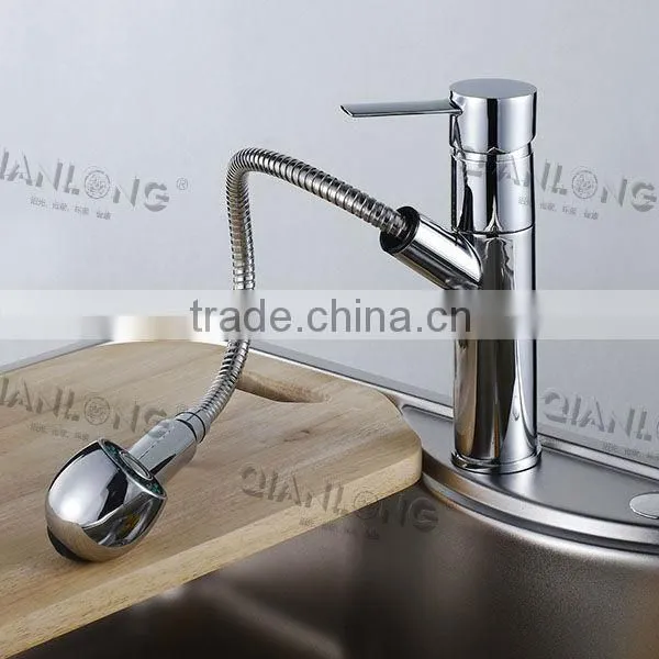 Pull and out kitchen faucet wenzhou Qianlong QL-0917