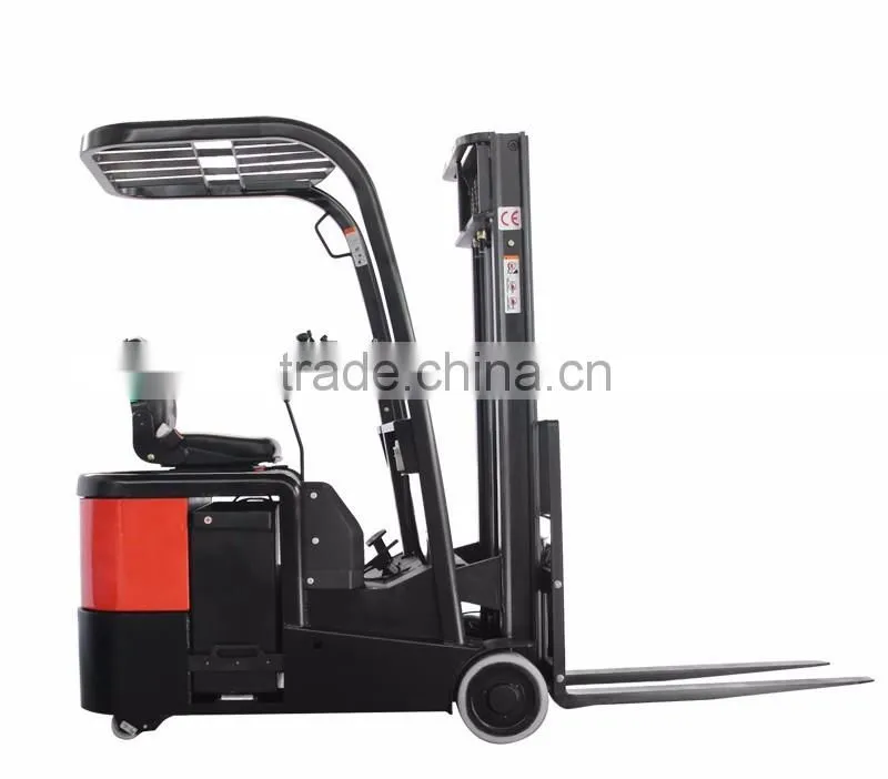 500kg electric forklift with 3 wheel for multistory and ultra small space