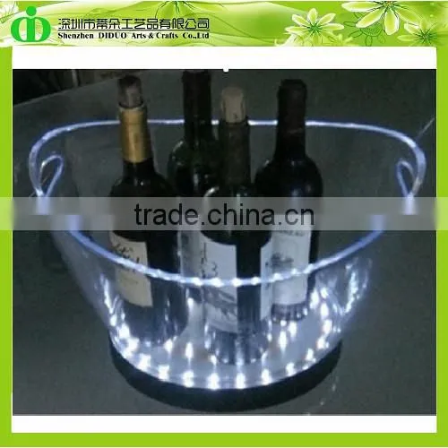 DDI-B013 ISO9001 Chinese Factory Sells SGS Test Single Plastic Champagne Cooler