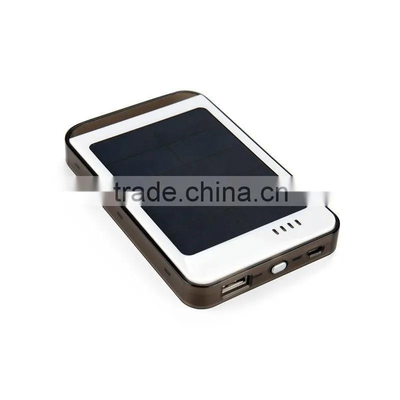 rechargeable portable solar cell phone charger solar power pack battery charger