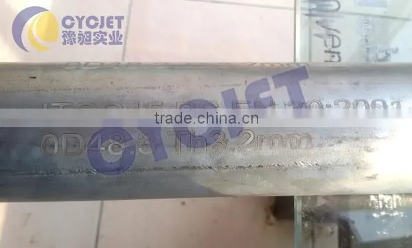 High Speed CO2 Device Laser Marking Machine For Drink Water Bottle