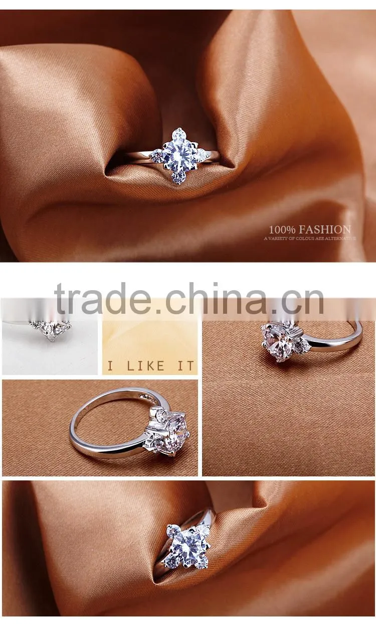 2015 unique friendship rings with factory price jewerly 40123-1