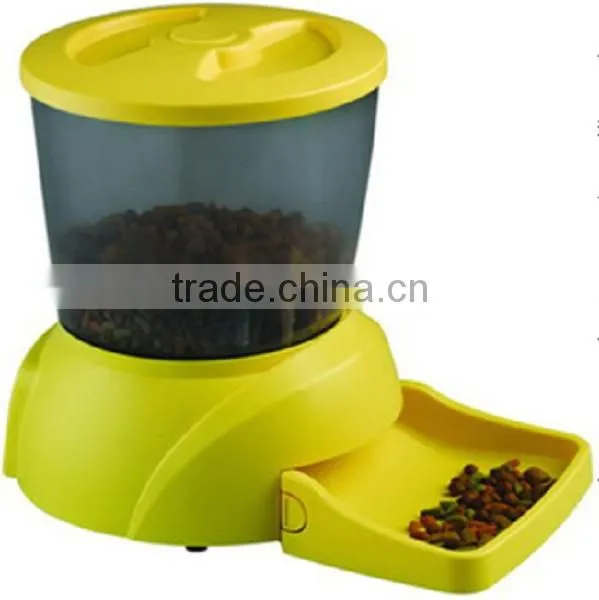 High tech automatic pet feed dispenser