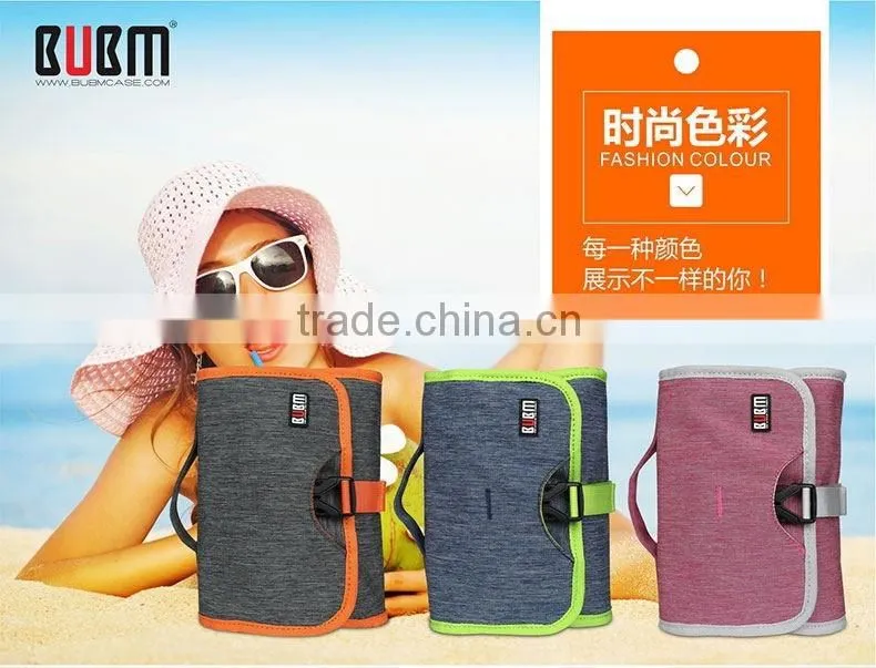 wholesale nylon folding small protable cosmetic bag Washing Tool Bag
