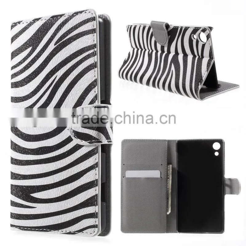For Sony Phone Leather Case, for Sony Xperia Z4 Phone Leather Flip Cover