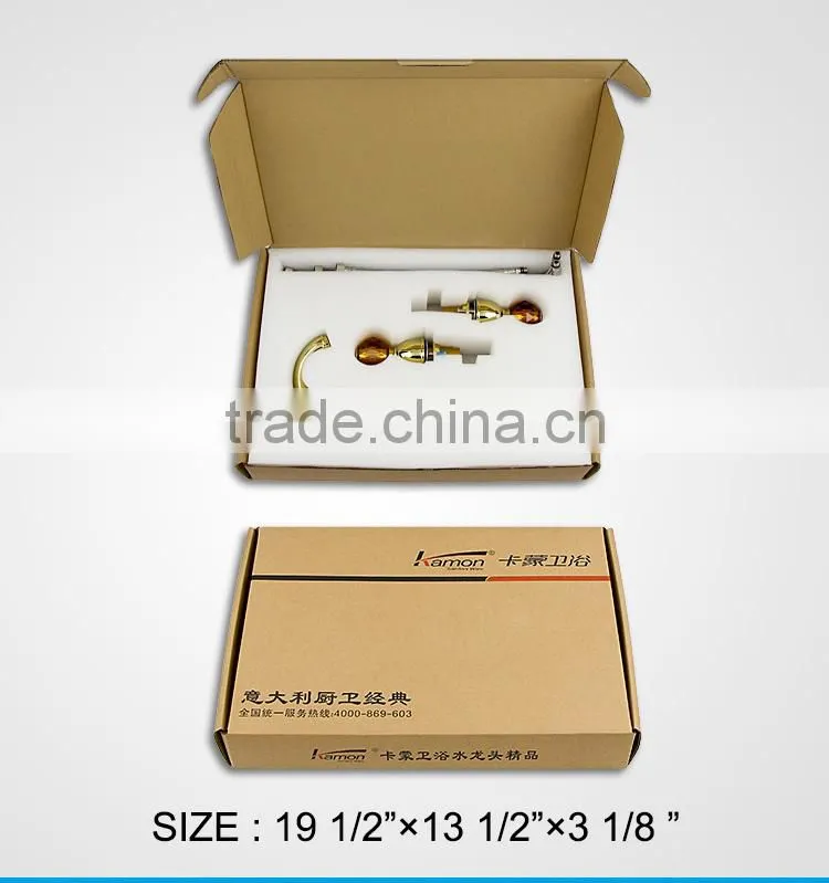 Antique Roman Gold Bathroom Faucet