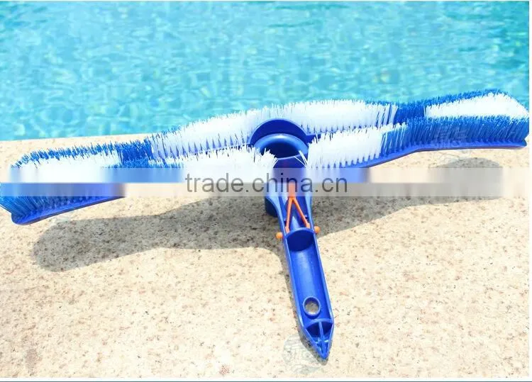 Poolstar P1424 deluxe pool wall brush with swivel and EZ clip