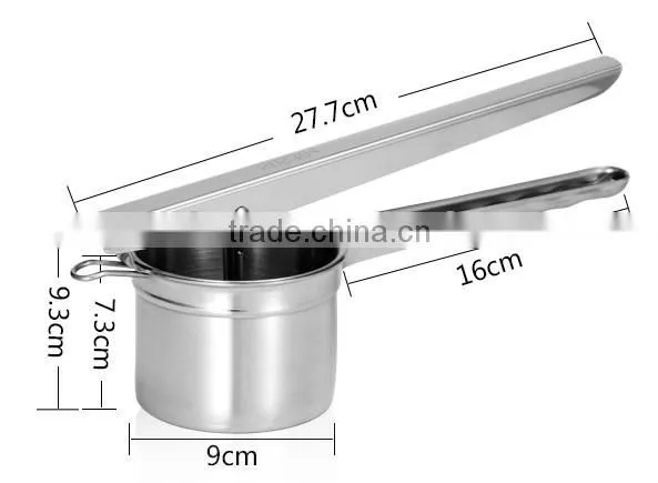304/202/201 FDA Potato Presser With Detachable Discs