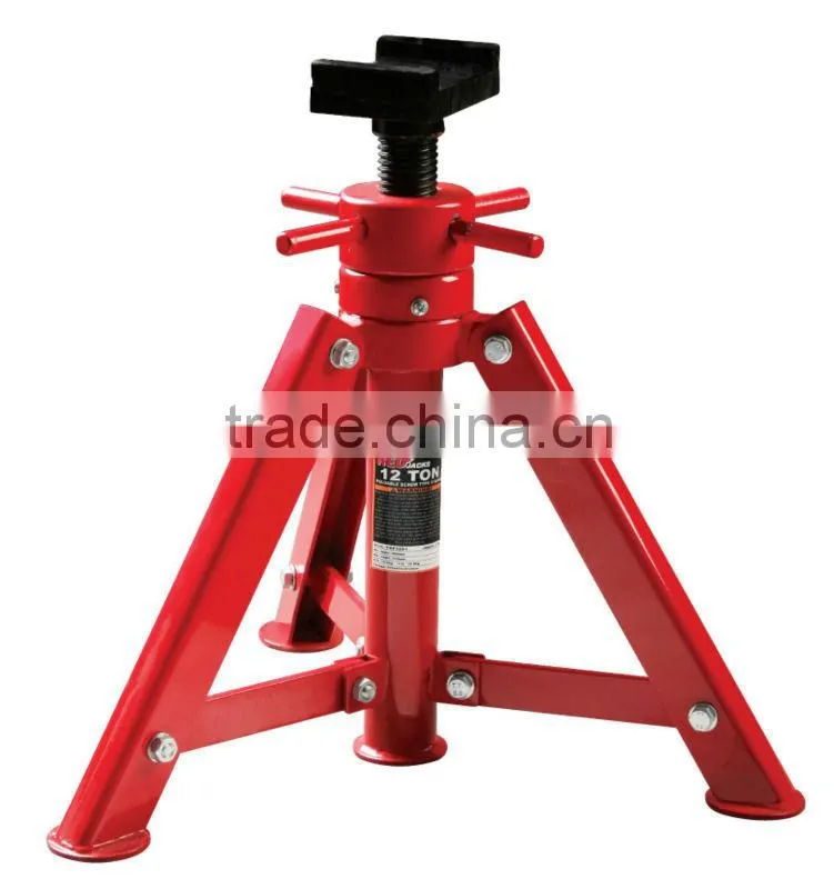 Torin BigRed 12 Ton Heavy Foldable Screw Car Support Jack Stand
