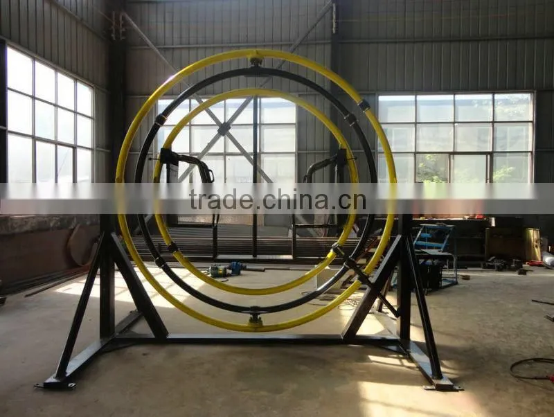 amusement park human gyroscope rides equipment