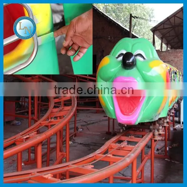 2016 Amusement park electric train toy children train ride track mini apple train rides for sale