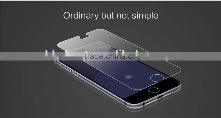 Explosion-Proof Ultrathin Premium Smart Tempered Glass Screen Protector for iphone 6 4.7" Protective Film 9H Film back button