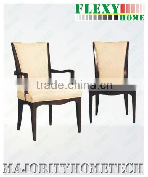 European style wooden dining chair