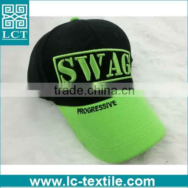 custom promotional gift heavy cotton structed 3D embroidery baseball cap
