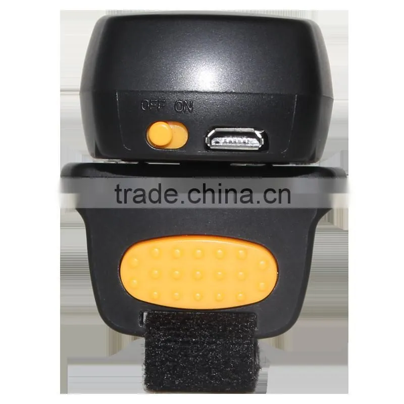 R2 2d mini bluetooth ring barcode scanner support Android & IOS system