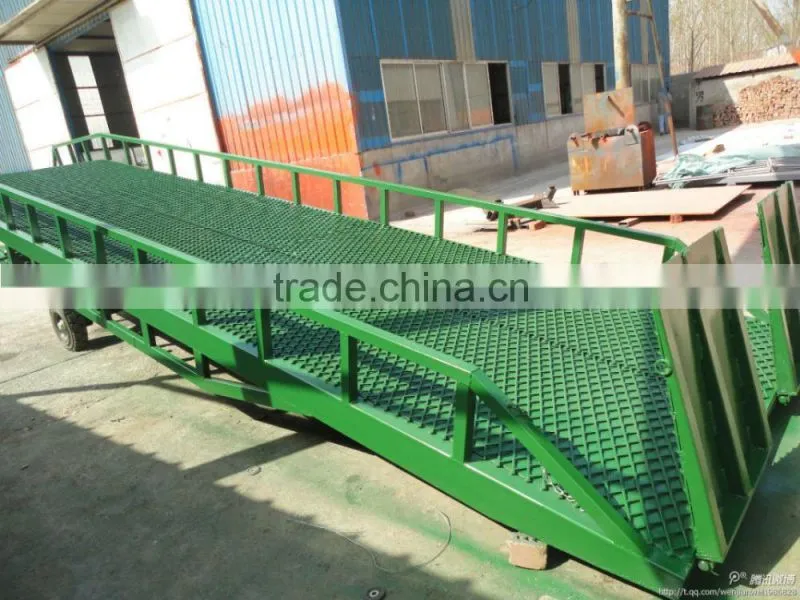 Hydraulic truck ramp