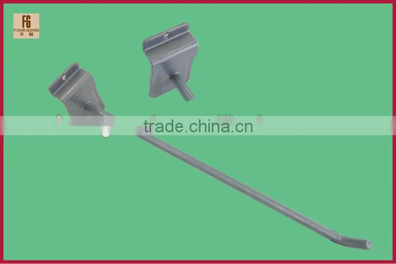 spray-painted slatwall hook /metal display hook