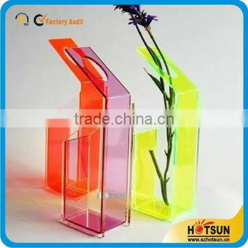 hot sale acrylic curve vase