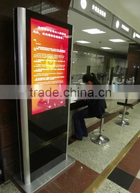 110inch indoor/outdoor advertising player, LED magic mirror SENSOR advertising display with WI-FI