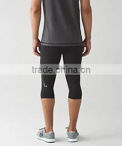 Mens sport pants breathable gym custom compression sports pants