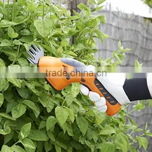 7.2V SHRUB SHEAR AND EDGING SHEAR Cordless Grass Shears - Handheld & Wheeled Extension Handle Hedge Trimmer with Rotating handle