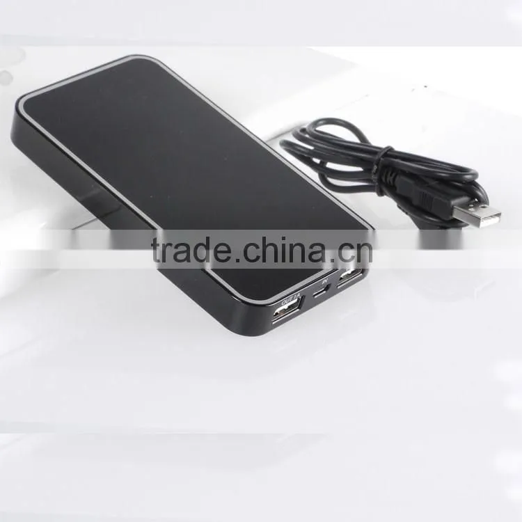 Wholesale high quality li-polymer power bank with replaceable battery, 6000mah Case Power Bank