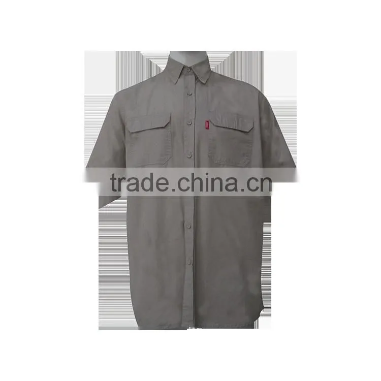 Cheap China Clothing Outerwear Soft Cotton Chambray Work Shirt