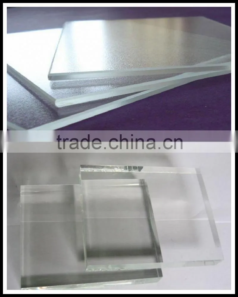 china top quality textured tempered glass for railing