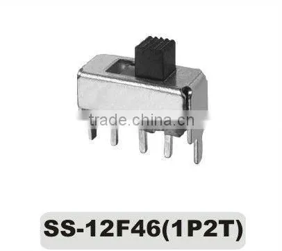 5 pin electrical slide switch SS-12F46(1p2t)