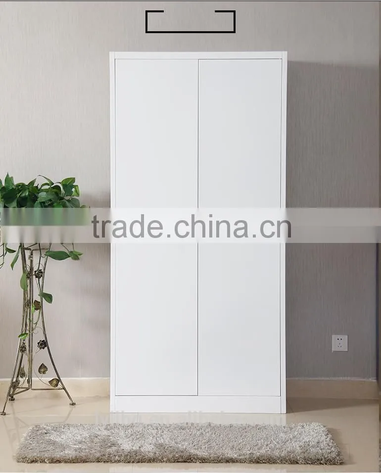 Knock Down Structure Double Door Steel Lockable Storage Cupboard