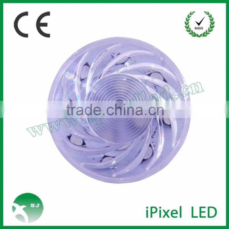 dc24v 18pcs 60mm cobochon cap amusement rgb led light