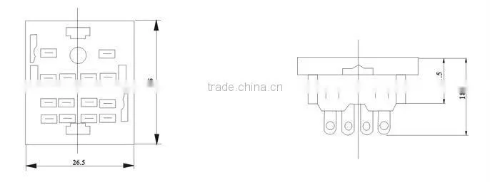 Relay Socket PY-14