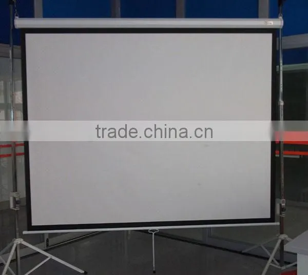 Hot sale competitive price manual projection screen, fast folding projector screen