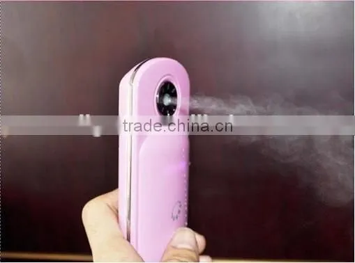 Professional facial steamers / cheap facial steamer / mini pink handhold humidifier
