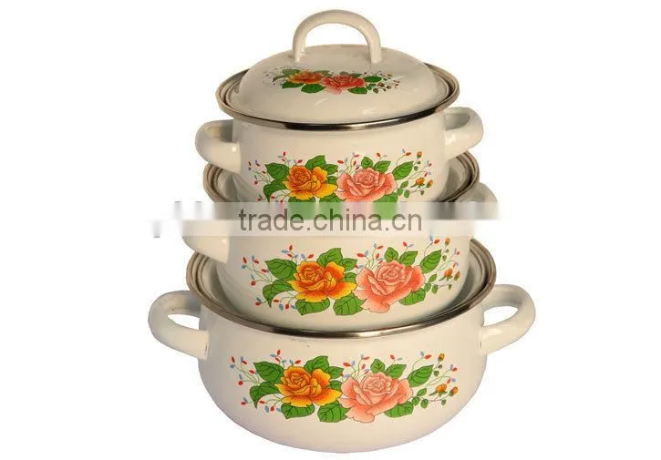 promotional custom logo enamel mug,high quality enamel cookware, wholesale enamel plate decorated