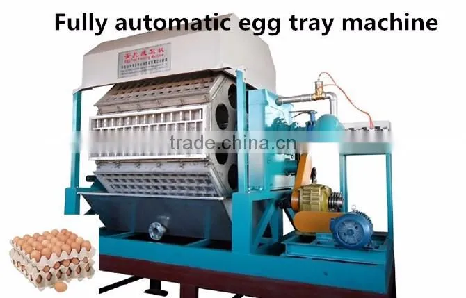 paper pulp egg tray molding machine