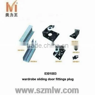 Adjustable 68x13x10mm steel zinc-plated invisible shelf support